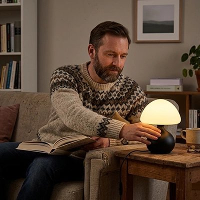 champignon lampe décorative