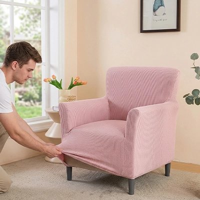 Housse pour fauteuil lavabe