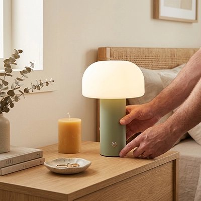 Lampe champignon