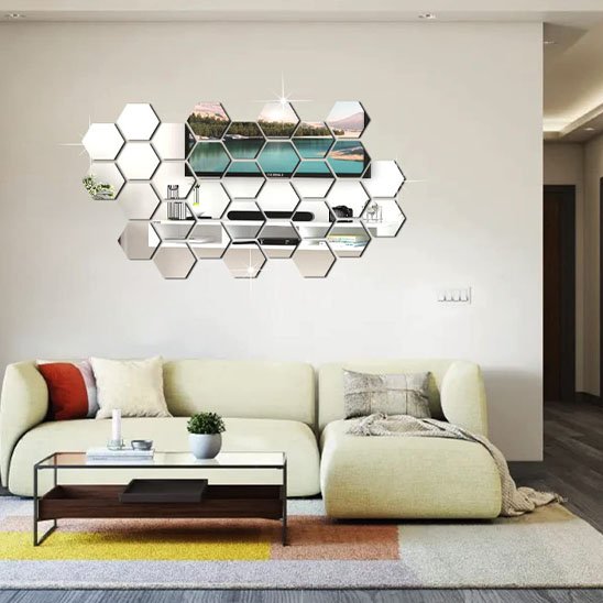 Miroir autocollant