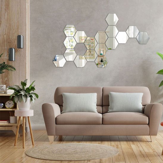 Miroir autocollant
