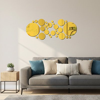 Miroir autocollant 